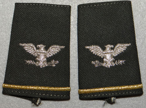 1960/70’s Period Cloth Colonel Shoulder Rank Insignia