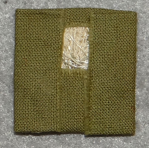 WW II Lt. Colonel Cloth Rank Insignia