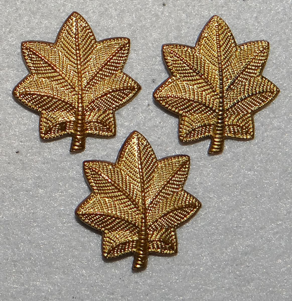 WW II British Made U.S. Major Rank Insignia