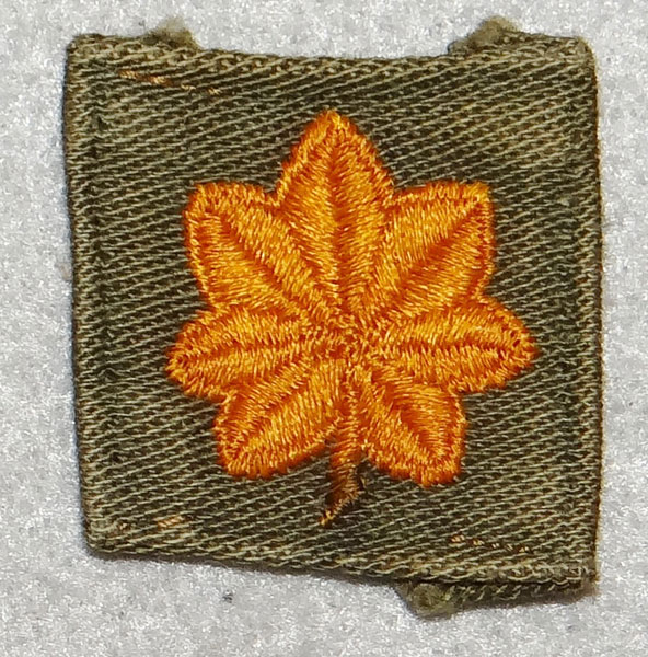 Vietnam War Period U.S. Army Major Rank Insignia - U.S.