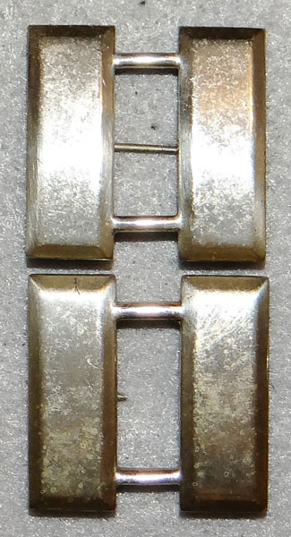 WW II STERLING U.S. Captain Rank Insignia WW II STERLING U.S. Captain Rank Insignia