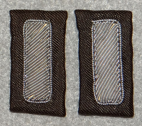 WW II Bullion U.S. 1st Lieutenant Rank Insignia