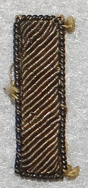 WW II Bullion U.S. 1st Lieutenant Rank Insignia WW II Bullion U.S. 1st Lieutenant Rank Insignia