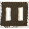 WW II Cloth U.S. 1st Lieutenant Rank Insignia