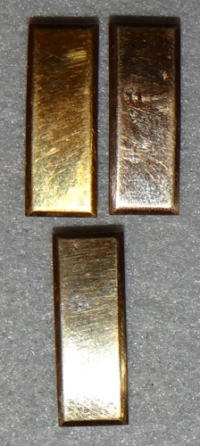WW II 1/20 10K GF U.S. 2nd Lt. Rank Insignia