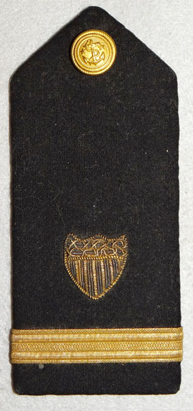 WWII U.S. Coast Guard ENSIGN Shoulder Board WWII U.S. Coast Guard ENSIGN Shoulder Board