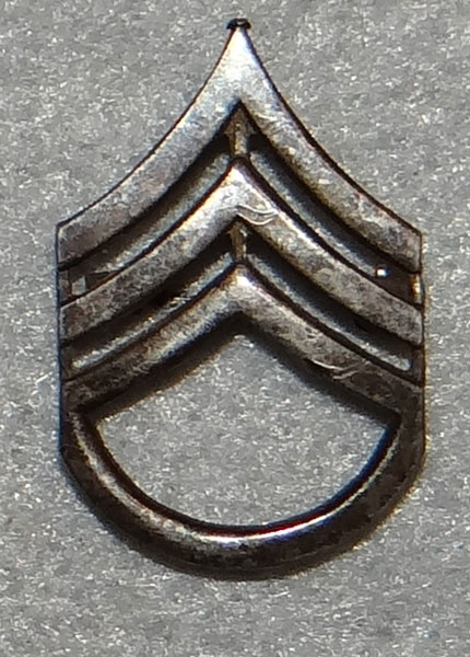 WW II Staff Sgt. Rank Insignia