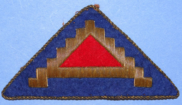 Theater Made Bullion 7th Army WW II Patch