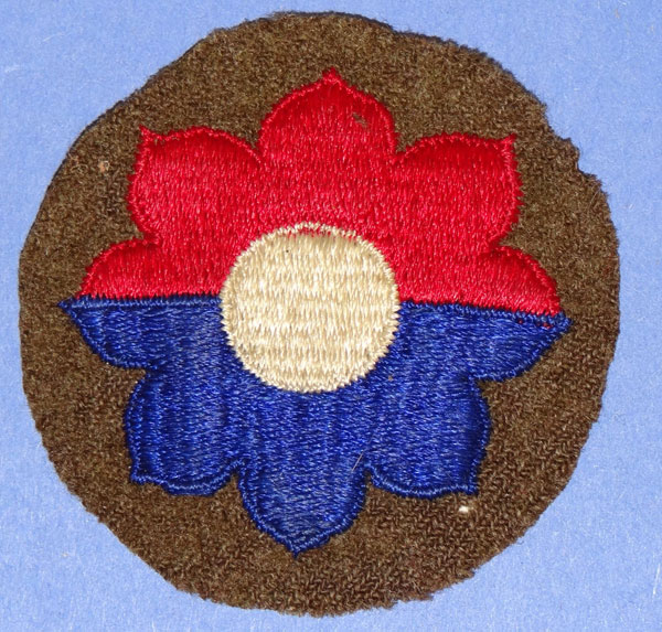 WW II 9th Infantry Div. Patch