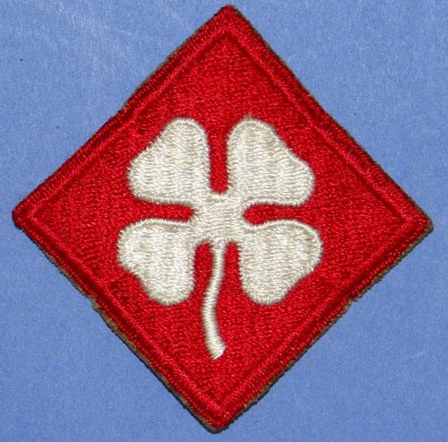 WW II U.S. 4th Army Shoulder Patches