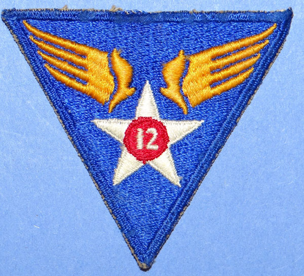 12th USAAF WW II Patch