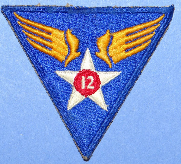 12th USAAF WW II Patch