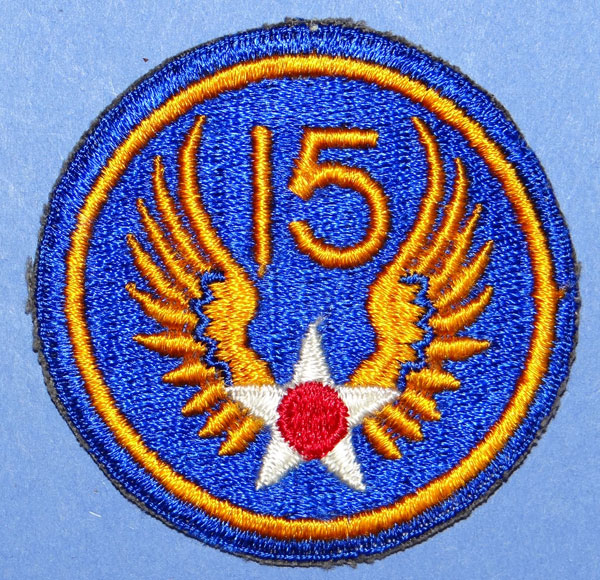 15th USAAF WW II Patch
