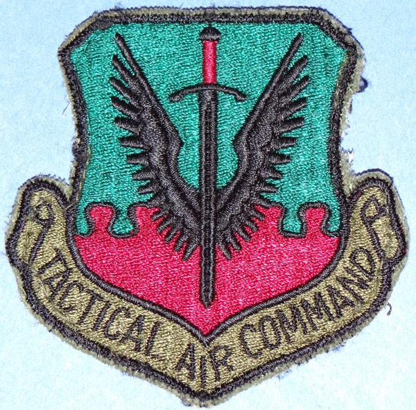 USAF Subdued "Tactical Air Command" Patch