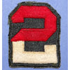 Vietnam Period 2nd Army Shoulder Patch