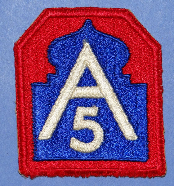 WW II 5th Army Patch