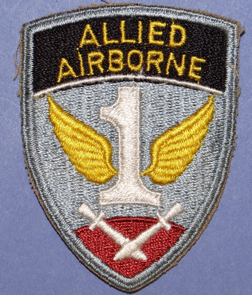 WW II 1st Allied Airborne Army Patch