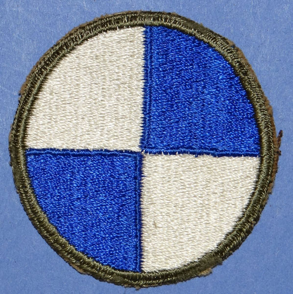 WW II 4th Corps Patch