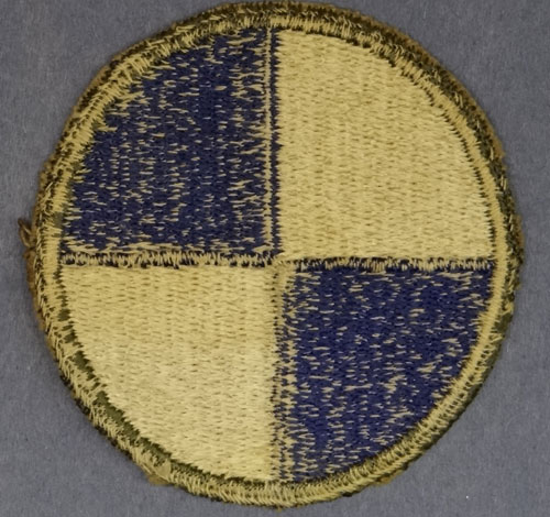 WW II 4th Corps Patch