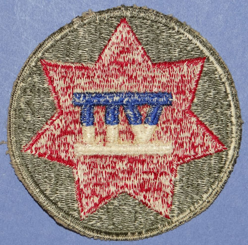 WW II 7th Corps Patch