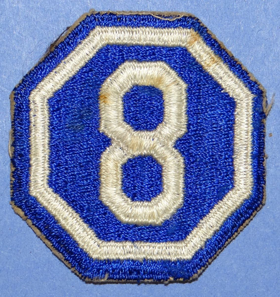 WW II 8th Corps Patch