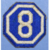WW II 8th Corps Patch