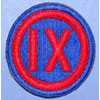 WW II 9th Corps Patch