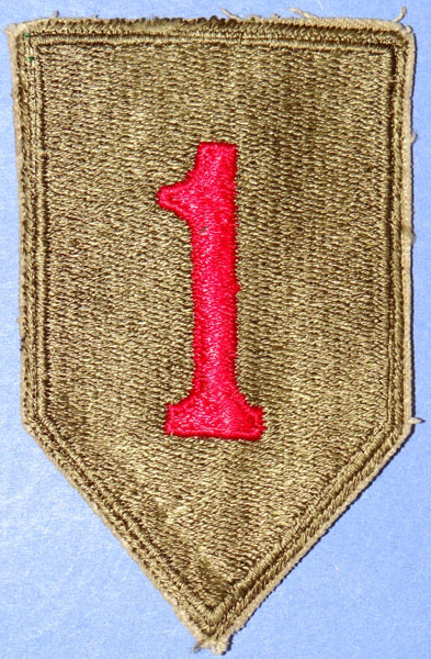 WW II 1st Infantry Div. Patch