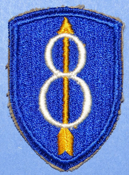 WW II 8th Infantry Div. Patch