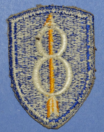 WW II 8th Infantry Div. Patch
