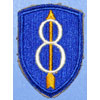 WW II 8th Infantry Div. Patch