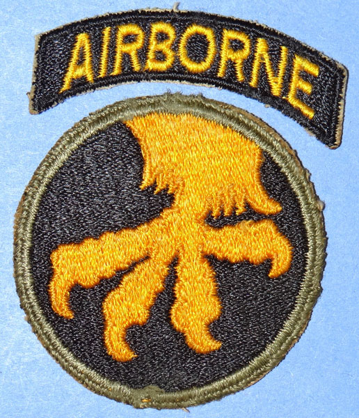 WW II 17th Airborne Div. Patch