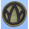 Green Backed WW II 89th Infantry Div. Patch