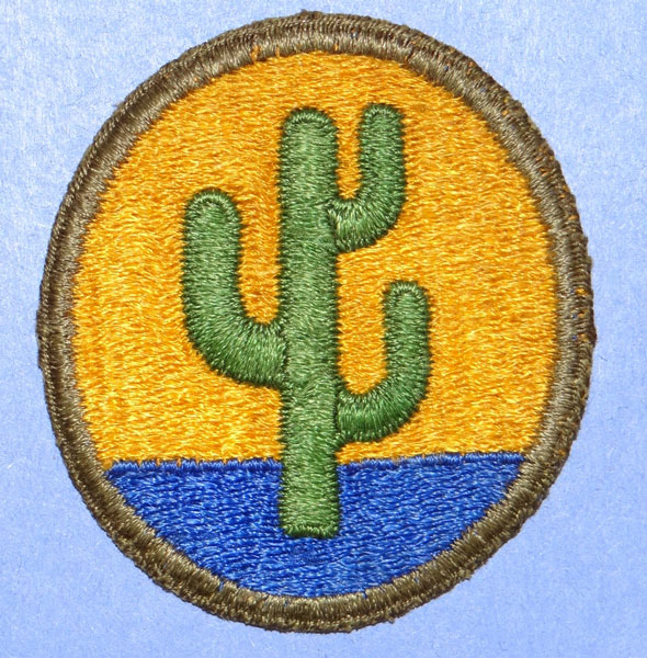 WW II 103rd Infantry Div. Patch