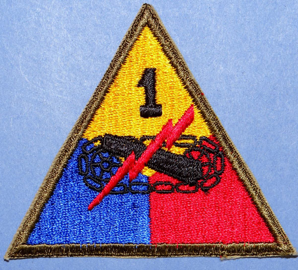 WW II 1st Armored Div. Patch