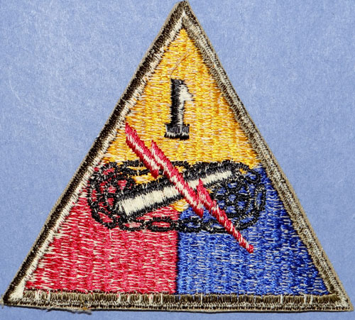 WW II 1st Armored Div. Patch