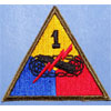 WW II 1st Armored Div. Patch