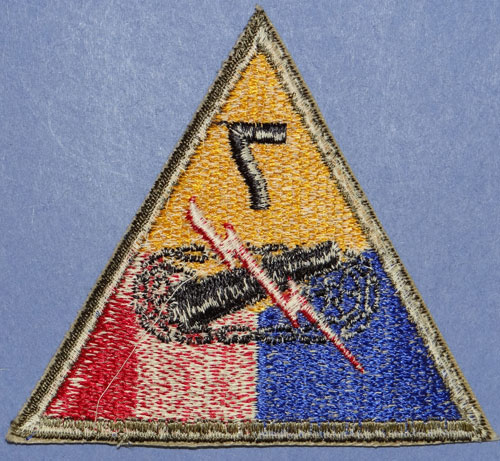 WW II 7th Armored Div. Patch