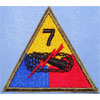WW II 7th Armored Div. Patch