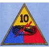 WW II 10th Armored Div. Patch