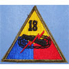 WW II 18th Armored Div. Patch