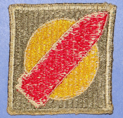 WW II 1st Coast Artillery Patch