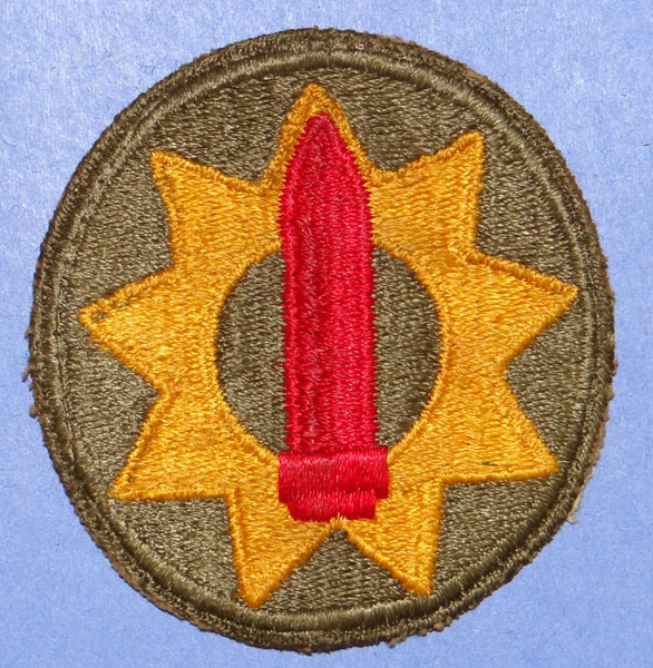 WW II 9th Coast Artillery Patch