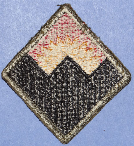 WW II AA Command Western Patch