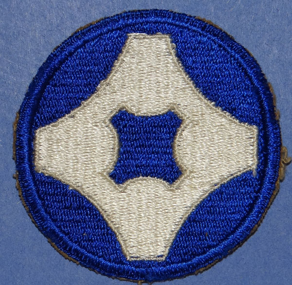 WW II 4th Service Command Patch