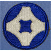 WW II 4th Service Command Patch