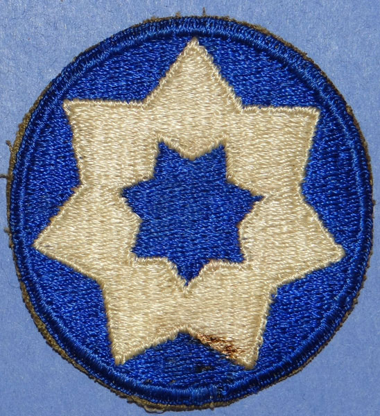 WW II 7th Service Command Patch