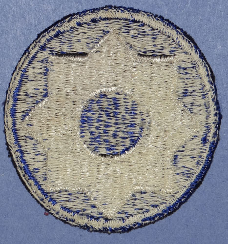 WW II 8th Service Command Patch