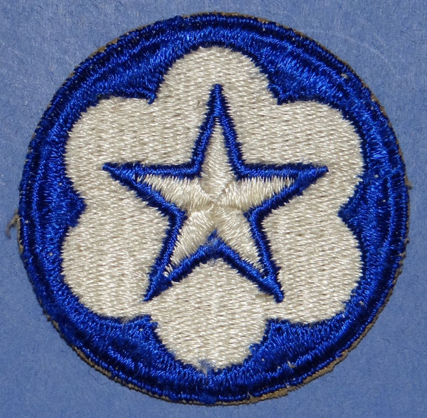 WW II ASF Training Center Units Patch