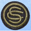 Green Backed WW II Officer Candidate School Patch